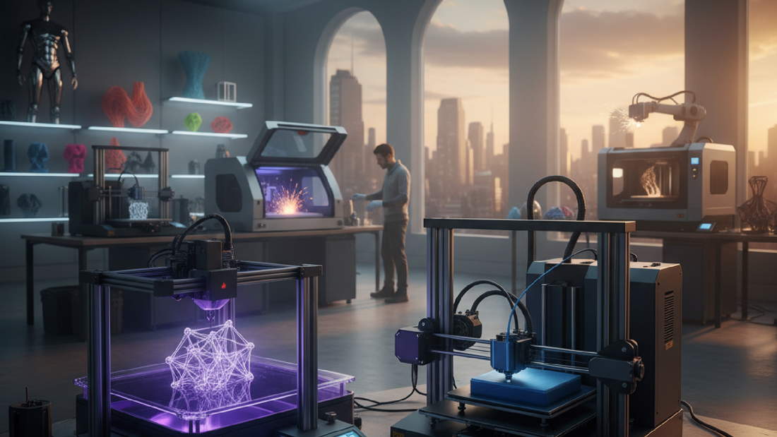 7 Essential Types of 3D Printing You Need to Know