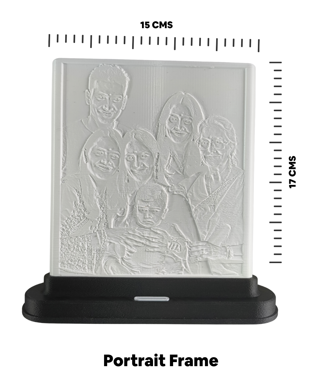 Aivanha Lume³ – Custom 3D Lithophane Photo Frame