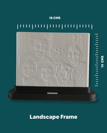 Aivanha Lume³ Dual – Custom 3D Lithophane (Double Sided)