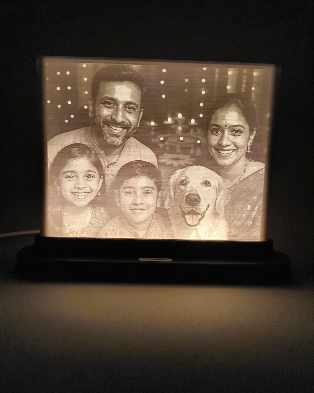 Aivanha Lume³ – Custom 3D Lithophane Photo Frame