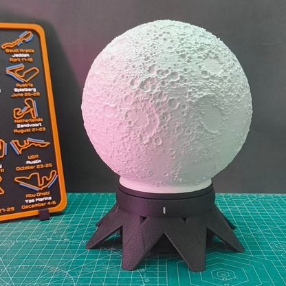 Aivanha Rotating Moon Lamp | Premium Lunar Decor Light