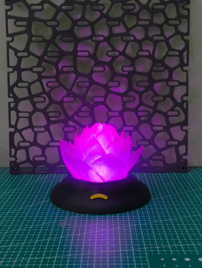 Aivanha Lotus Lamp – Rechargeable Touch Lamp
