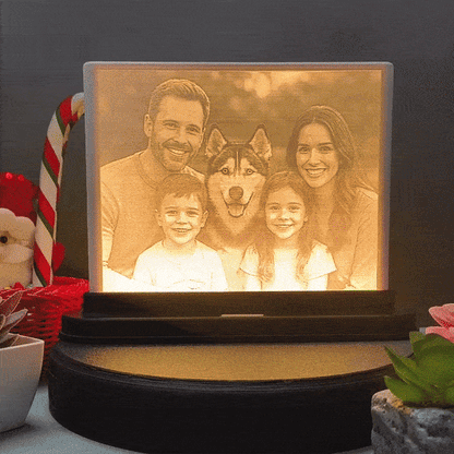 Aivanha Lume³ Dual – Custom 3D Lithophane (Double Sided)