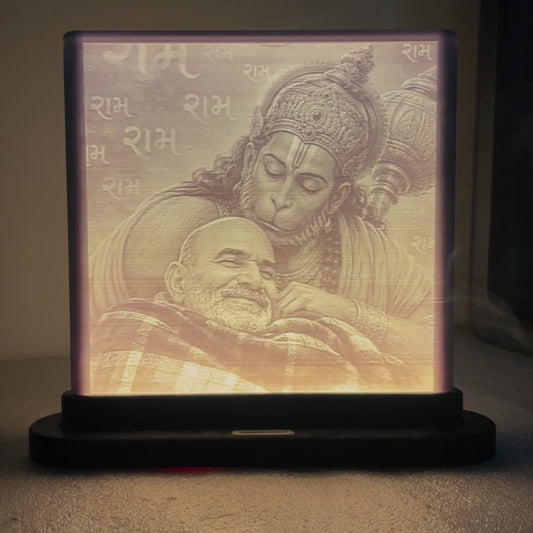 Aivanha Lume³ | Neem Karoli Baba Frame | Jai Hanuman