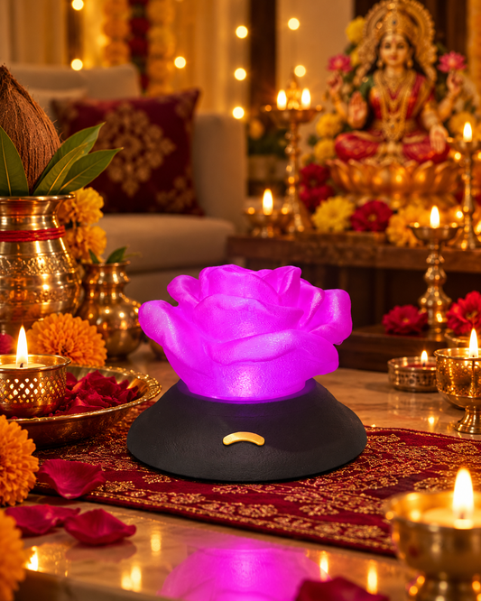 Aivanha Rose Lamp — Rechargeable Touch Lamp